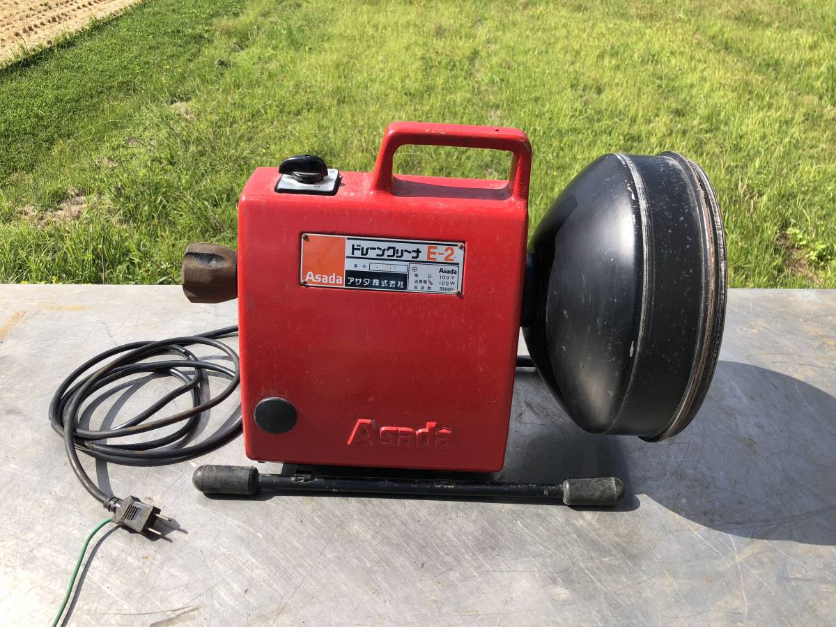 アサダ ドレン クリーナー ワイヤーの通販 アサダ排水管清掃機 ドレン 