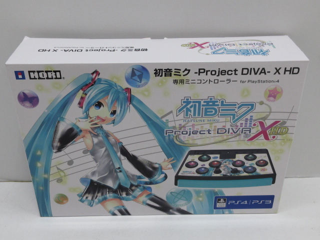 新品 043-181013-n9618 □中古□ホリ 初音ミク -Project DIVA-XHD 専用ミニ