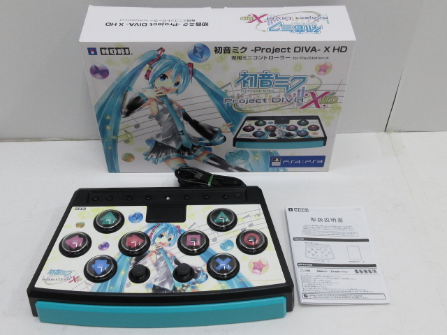 新品 043-181013-n9618 □中古□ホリ 初音ミク -Project DIVA-XHD 専用ミニ