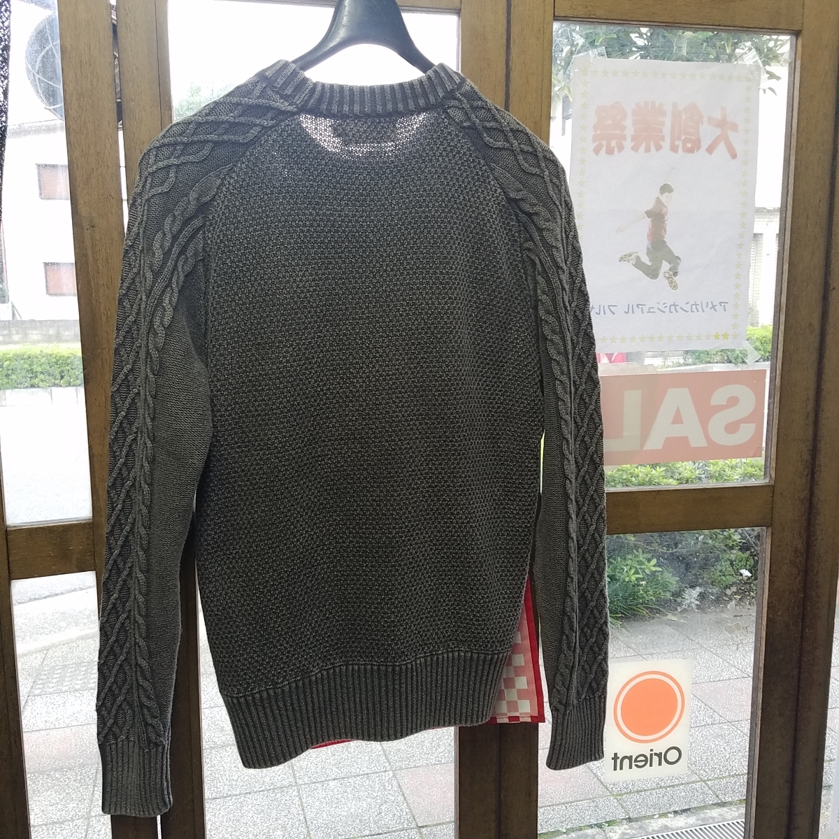 ヒューストンの姉妹brandのジョイのおしゃれなコットンのセーターM 