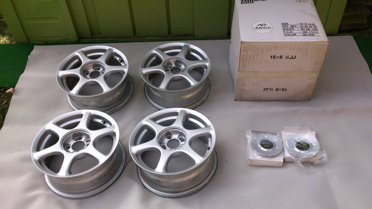 N's Divoのアルミホイール 6.5j インセット35 15インチ
