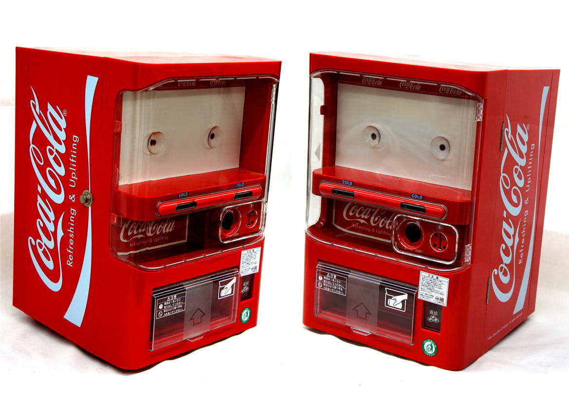 Coca-Cola 自動販売機型保冷庫 セブン-イレブン限定品 保冷庫 自販機 型 冷蔵庫 希少セブンイレブン限定コカコーラ自動販売機