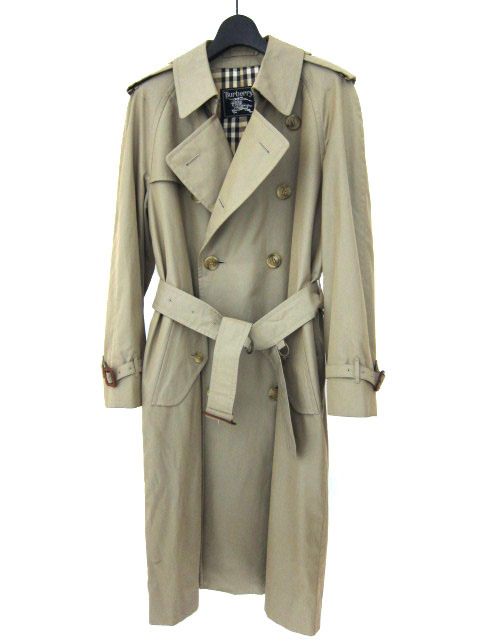 美品 Burberry バーバリー 裏地 ノバチェック柄 トレンチコート 94