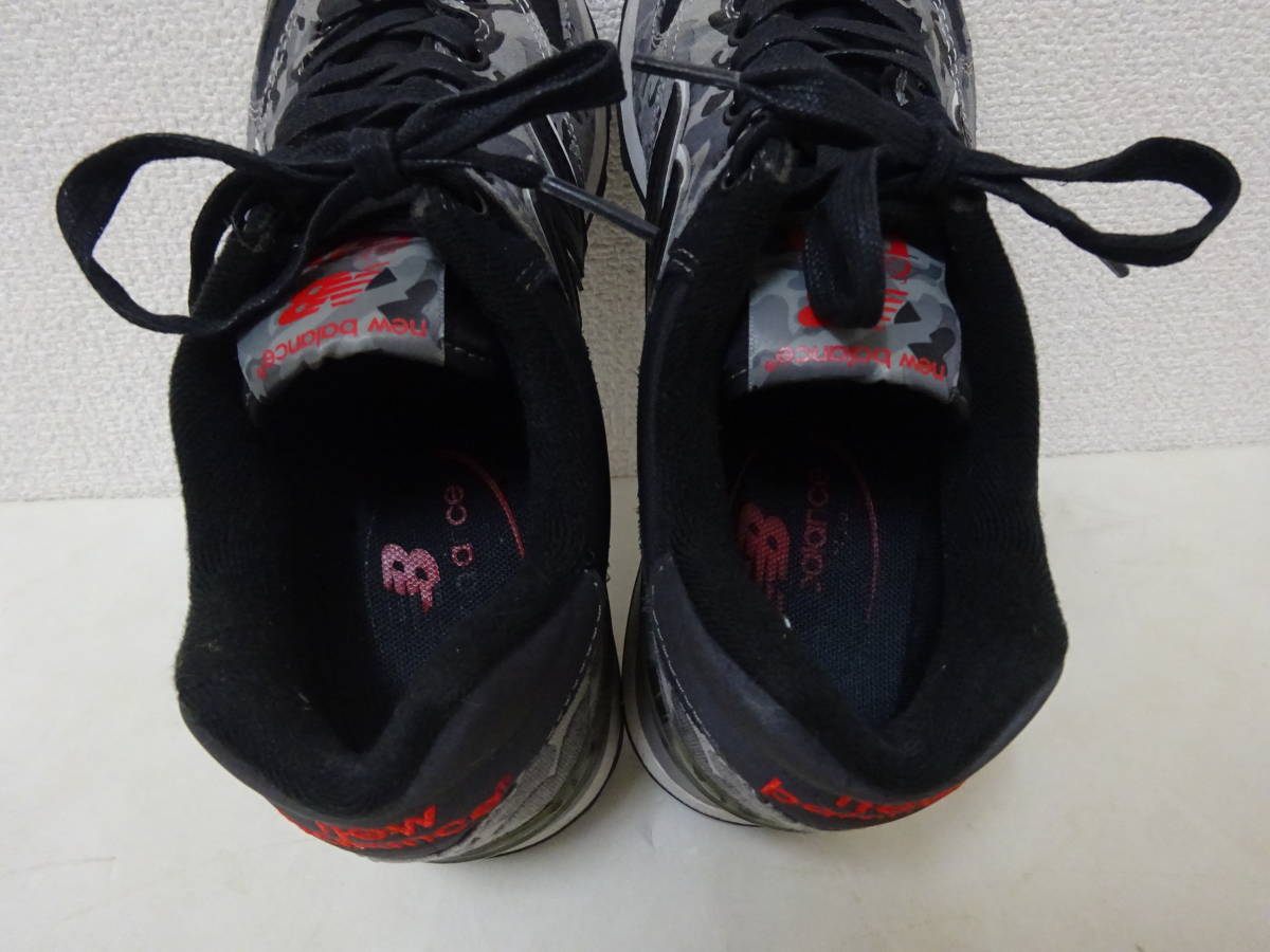 new balance ML574CBA スニーカー カモフラージュ 迷彩柄 グレー 