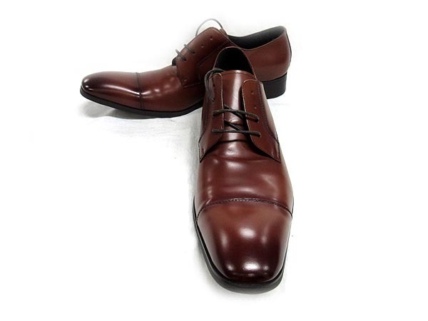 格安，人気SALE 質TS フープディドゥ whoop-de-doo レザー メンズ ビジネス シューズ ブラウン 約27cm 品(27.0cm)｜売買されたオークション情報、yahooの商品情報をアーカイブ公開 - オークファン 27.0cm