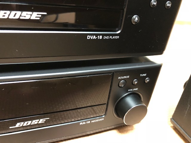 BOSE □BOSE AMS-1 Ⅳ 2チャンネルスピーカーシステム AM-5 Ⅲ RA-18/DVA-