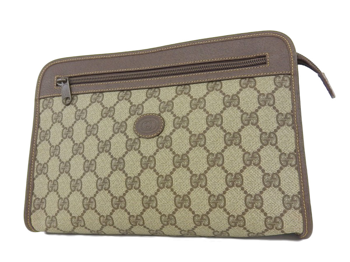 綺麗【GUCCI グッチ】コーティングキャンバス GG柄 インターロッキング