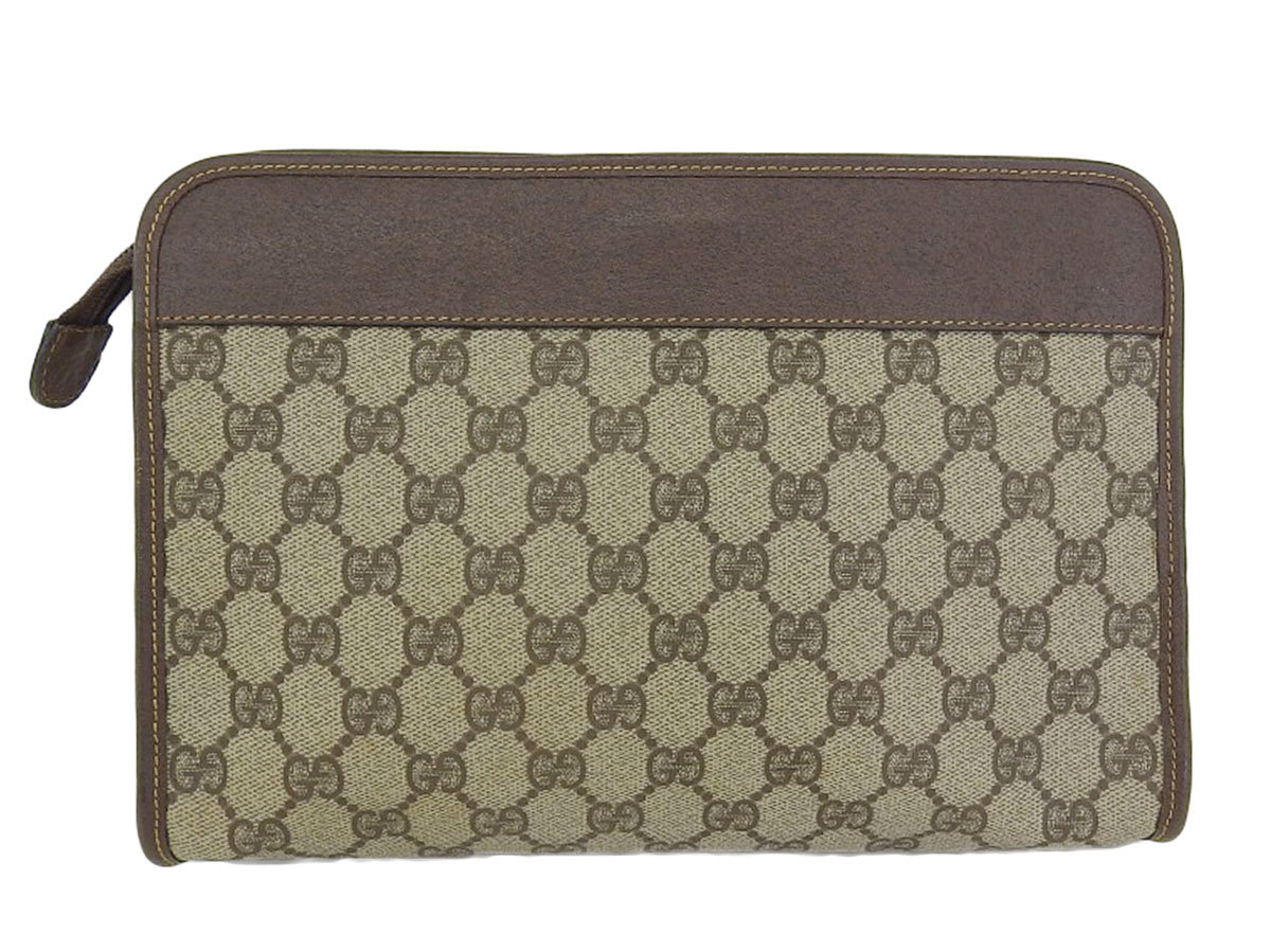 綺麗【GUCCI グッチ】コーティングキャンバス GG柄 インターロッキング 