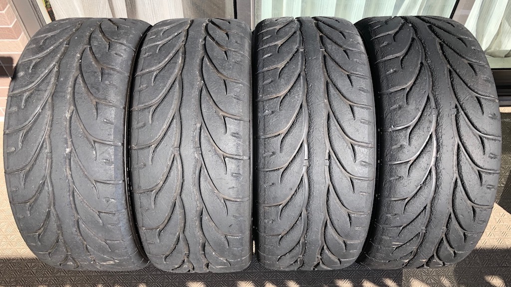 【希少/軽量/鍛造】DUNLOP DIREZZA RZF 8.5J 18 +48 114.3 + KENDA KR20A KAISER 245/40R18 溝8部山以上あり