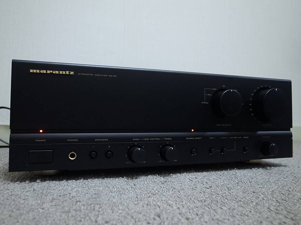 全国無料，正規品 上位機に匹敵 marantz PM-50 良好 程度良い 一聴の価値あり 絶対満足 N(マランツ)｜売買されたオークション情報、yahooの商品情報をアーカイブ公開 - オークファン マランツ