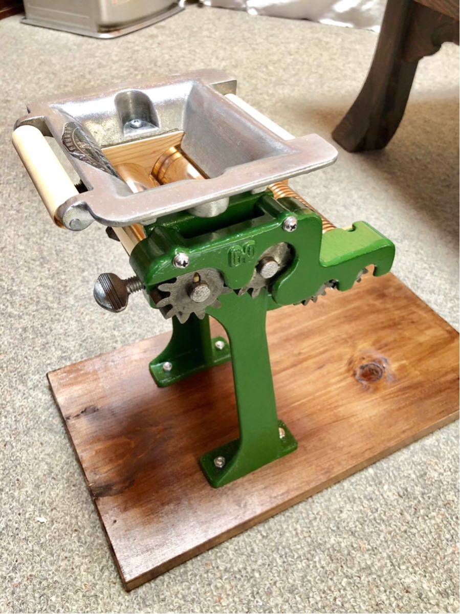 小野式製麺機1号型最終モデル2.2mm&4.2mm両刃タイプ