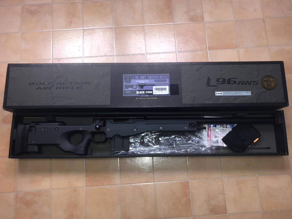 L96 東京マルイ L96 AWS ブラックストック ボルトアクション エア