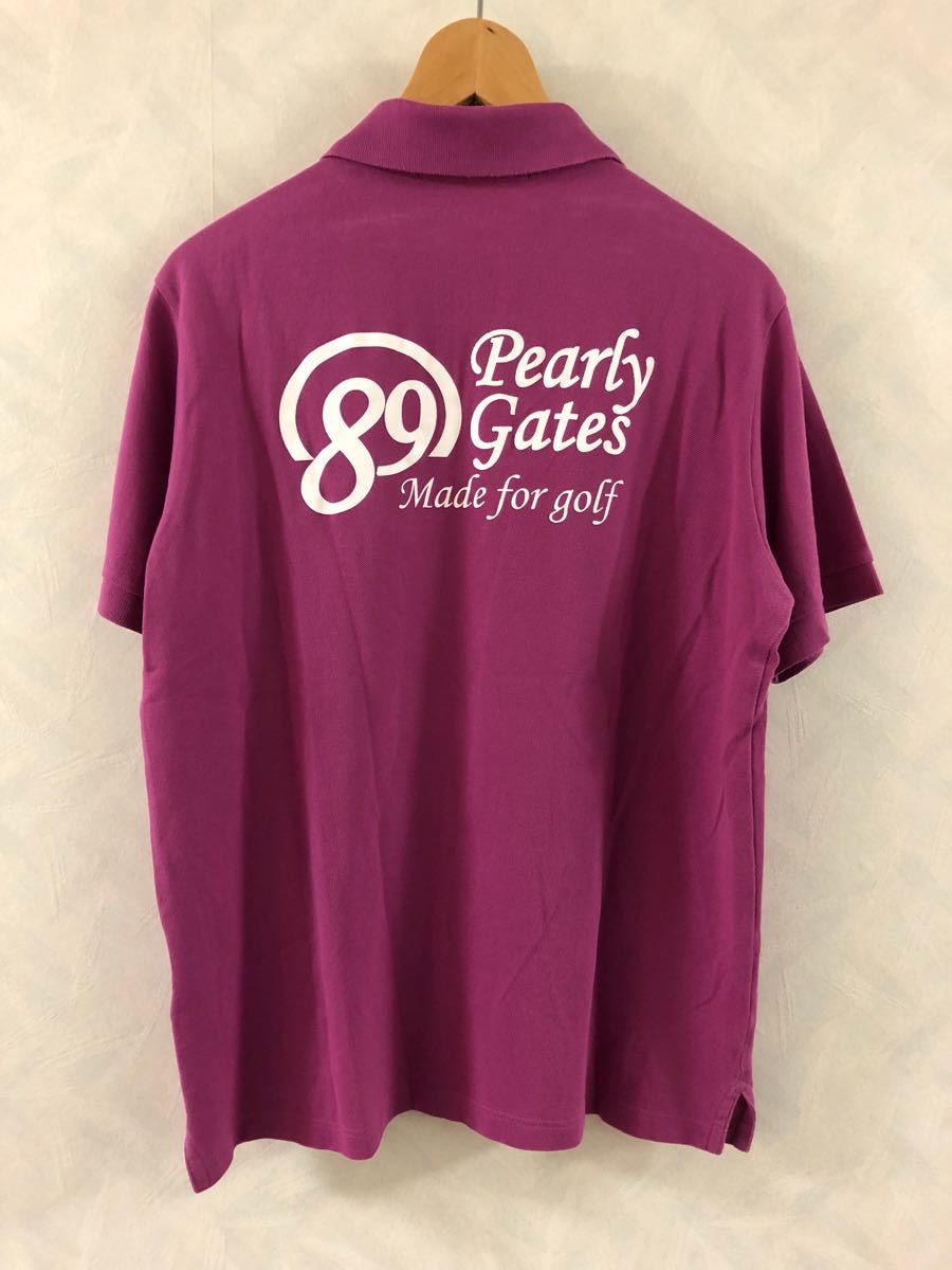 PEARLY GATES 20th Anniversary ポロシャツ サイズ6 メンズ パーリー