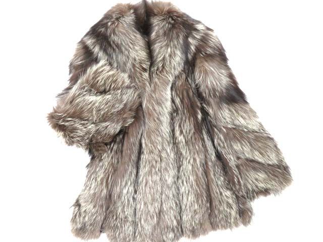 美品▽Bellevision SAGA FOX ベルビジョン サガフォックス 本毛皮