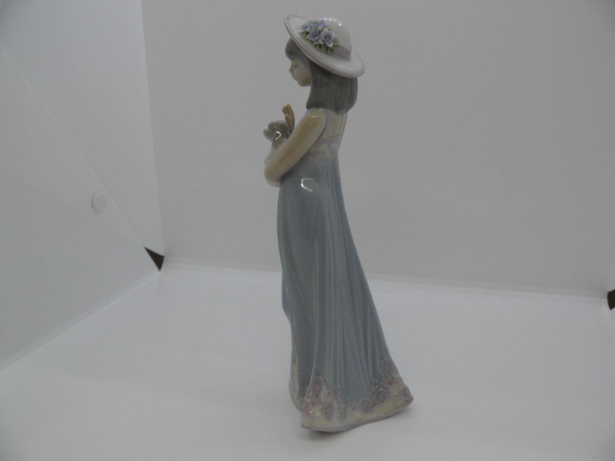 【ミー】LLADRO リヤドロ 仲良しのごあいさつ　少女と子犬 美品 ミー】LLADRO リヤドロ 仲良しのごあいさつ 少女と子犬 美品 楽天市場