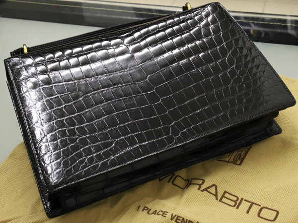 美品 モラビト 最高峰手縫いシグネチャーバッグ ヴァンドーム