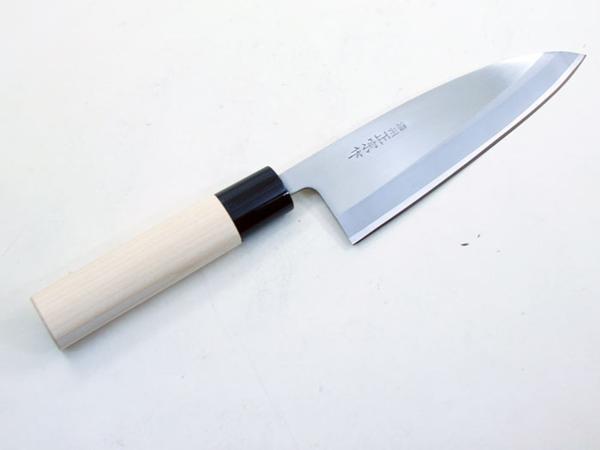 送料無料　和包丁/濃州正宗作/包丁　5種セット（白木）（菜切/三徳/刺身/出刃/ペティーナイフ）