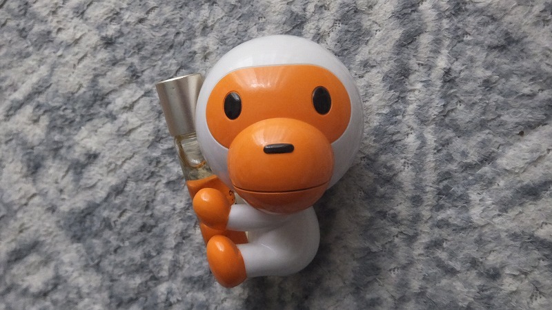 エイプ BAPE Baby Milo Holder × uka nail oil 25:25 ホワイト ネイル