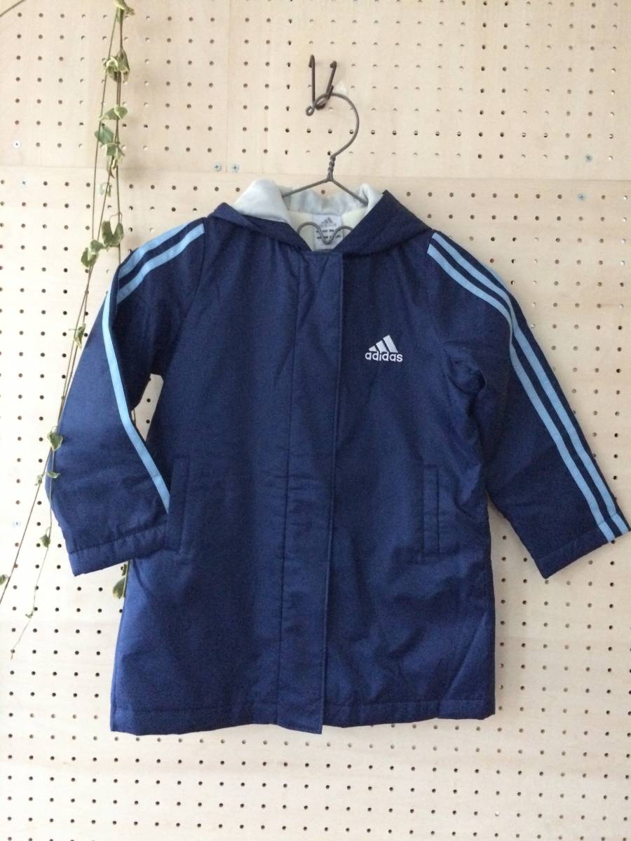 90s 国旗タグ adidas アディダス ベンチコート タグつき☆アディダス