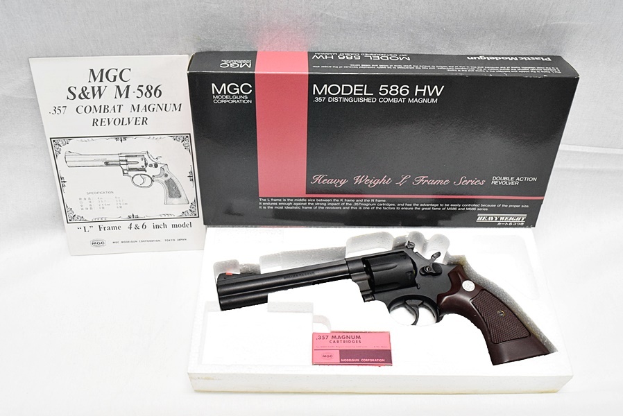 東京)MGC S&W M586 6インチ HWモデルガン ホビー、カルチャー トイガン