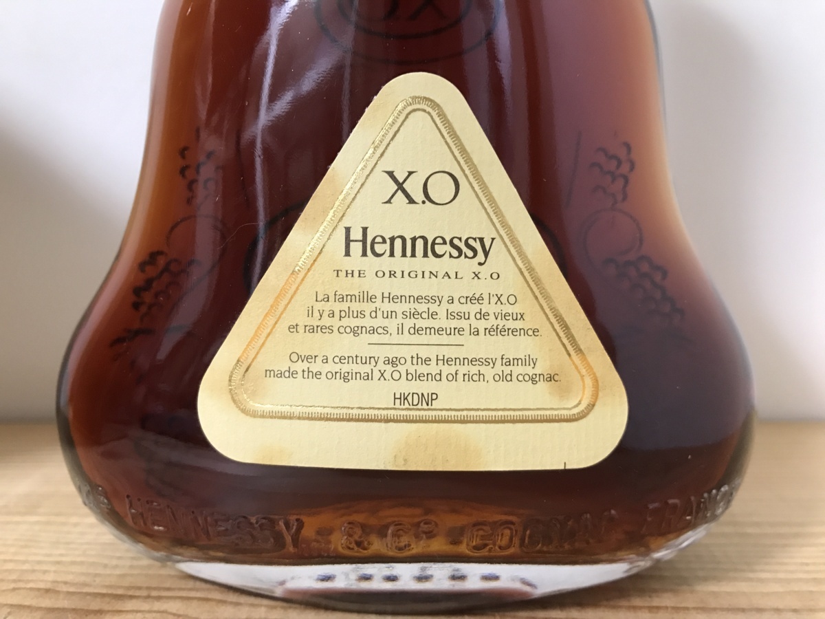 XO 金キャップ ヘネシー クリアボトル Hennessy 350ml｜Yahoo ヘネシー