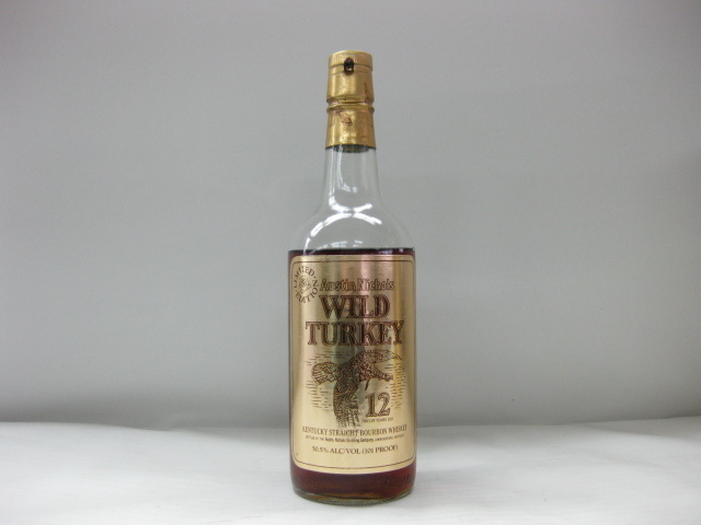 WILD TURKEY ワイルドターキー 旧ボトル ライ 未開栓 12年 古酒 レア