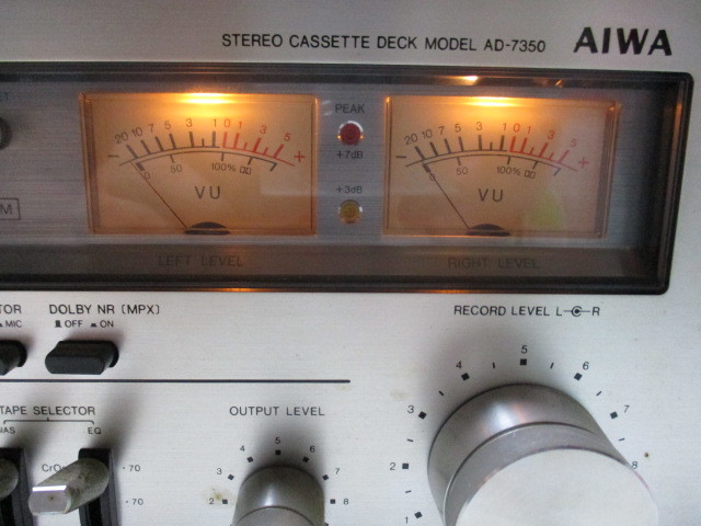 ◇AIWA◇アイワ◇ステレオカセットデッキ◇MODEL NO. 【18-1261】AIWA