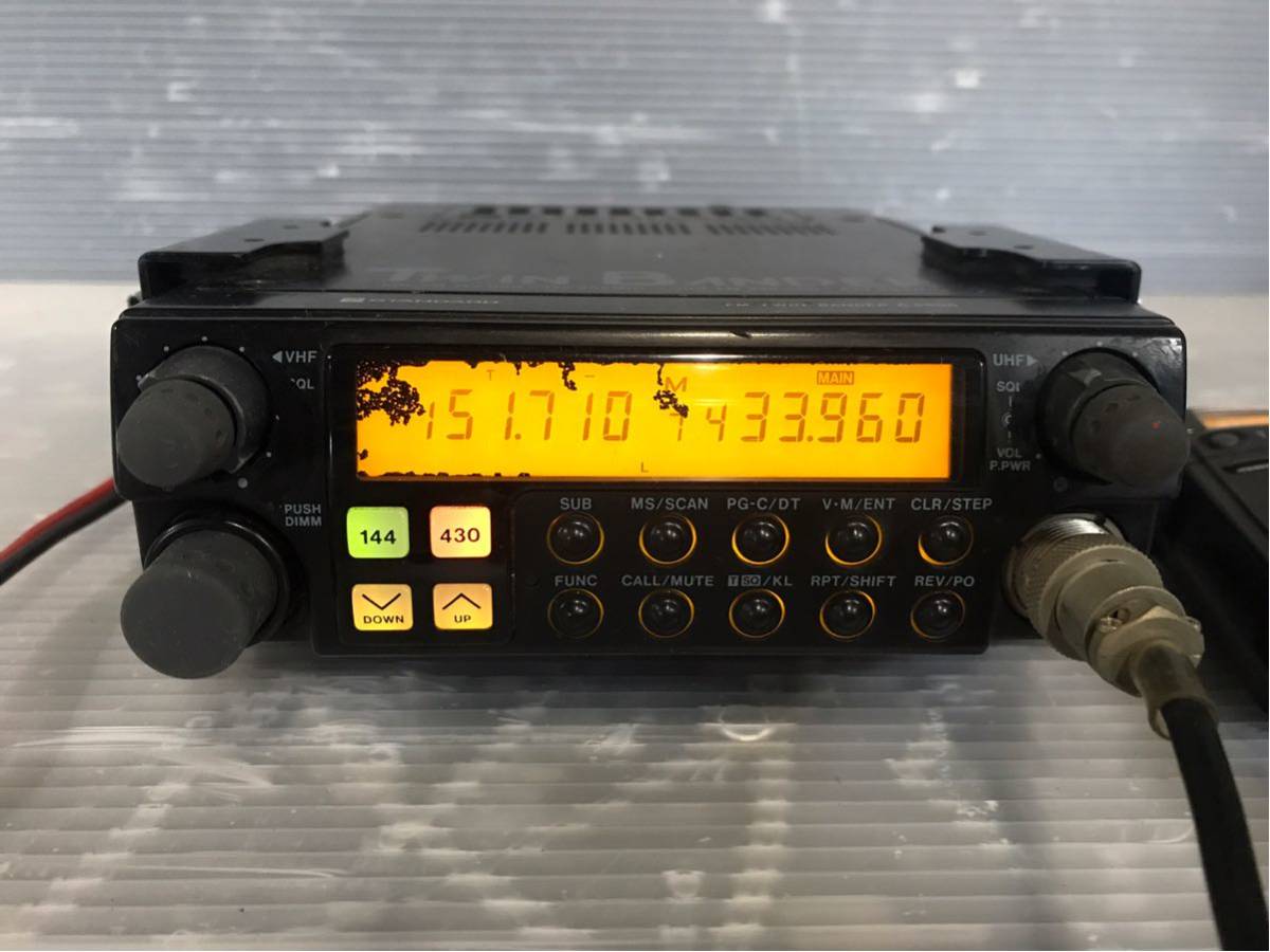 STANDARD スタンダード FM TWIN BANDER 無線機 C5600 MX-72H 取説あり