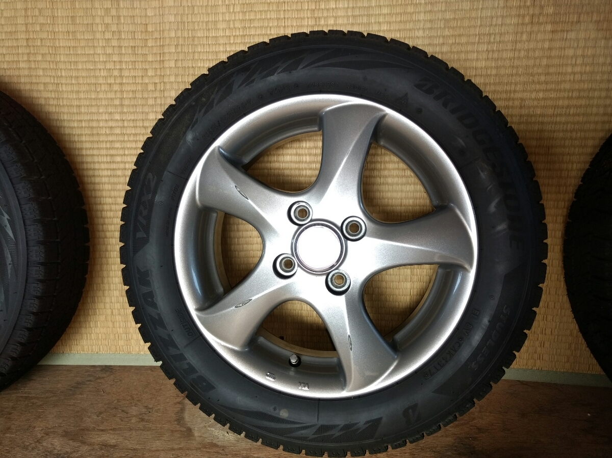 BS BRIDGESTONE BLIZZAK VRX 155/65R14 14インチ スタッドレス 4本 19 BS BRIDGESTONE BLIZZAK VRX 155/65R14 14インチ スタッドレス 4本 19