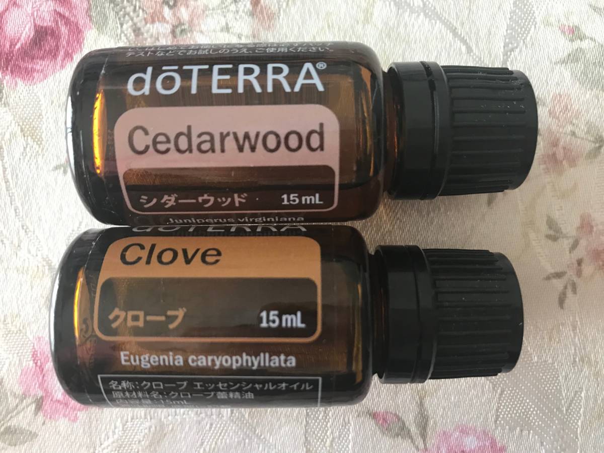 DOTERRA　ドテラ　 クローブ　15ml　シダーウッド　15ml_1