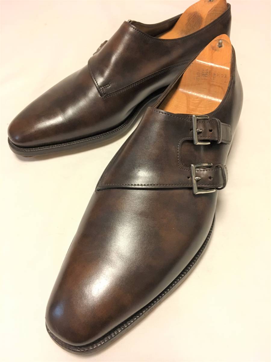 着用数回美品！ ジョンロブ チャペル UK 9E 27.0～27.5cm John Lobb 