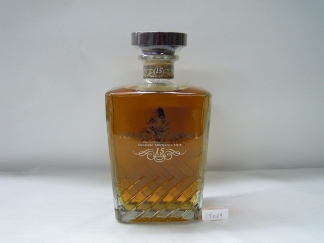 ニッカ 竹鶴政孝 NIKKA 秘伝 ウイスキー 15年 WHISKY 生誕100周年