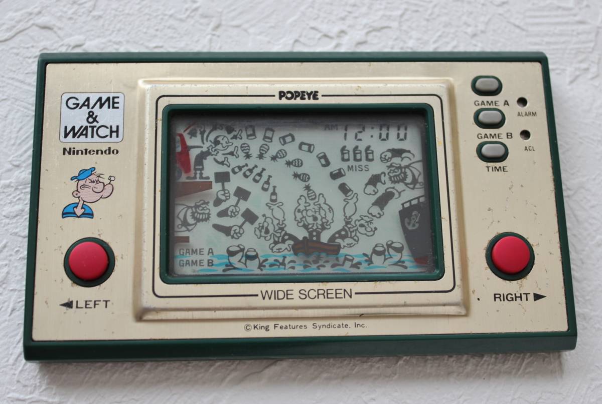 任天堂 ゲームウォッチ ポパイ ニンテンドー ゲーム＆ウォッチ ポパイ