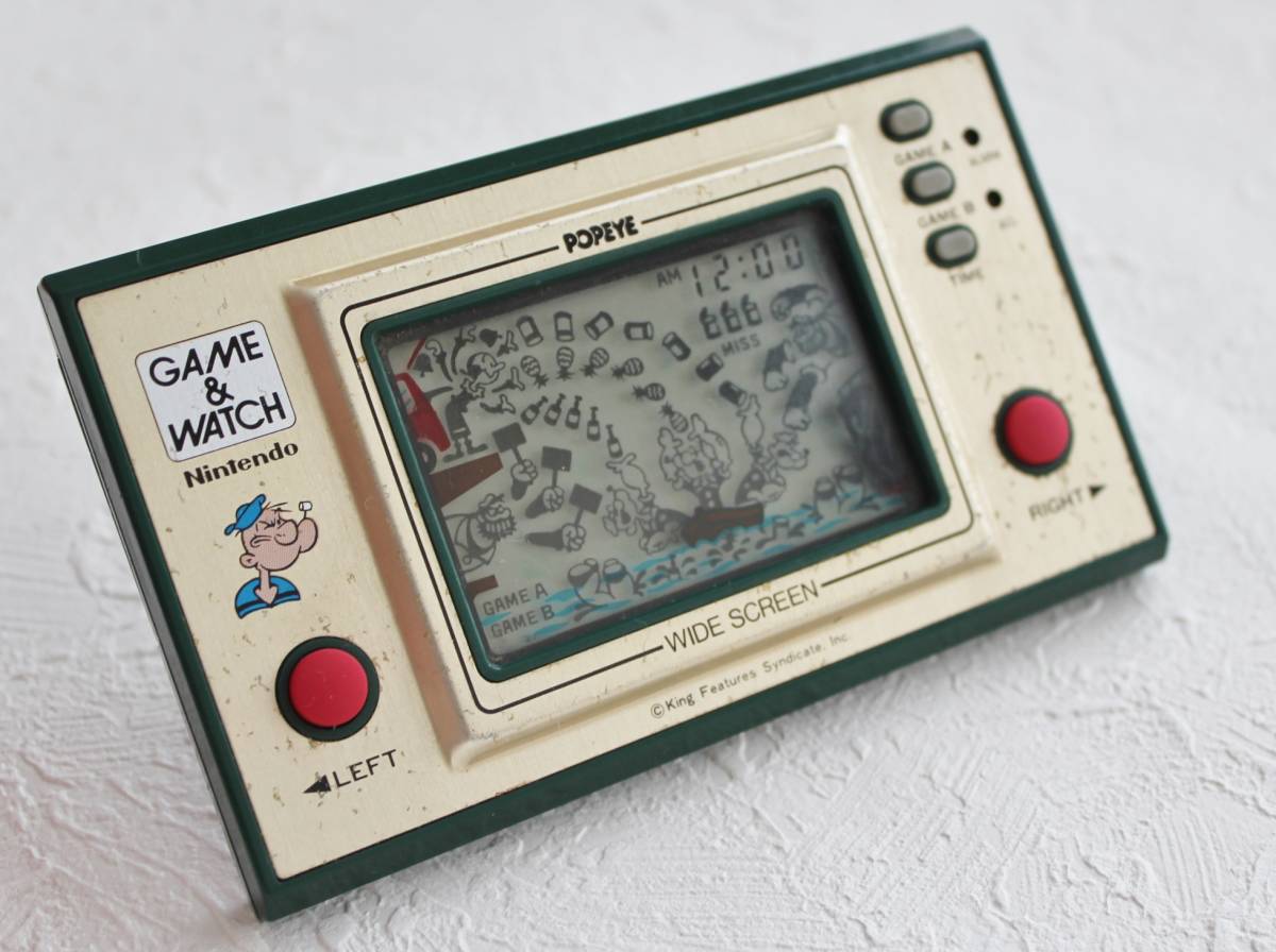 任天堂 ゲームウォッチ ポパイ ニンテンドー ゲーム＆ウォッチ ポパイ