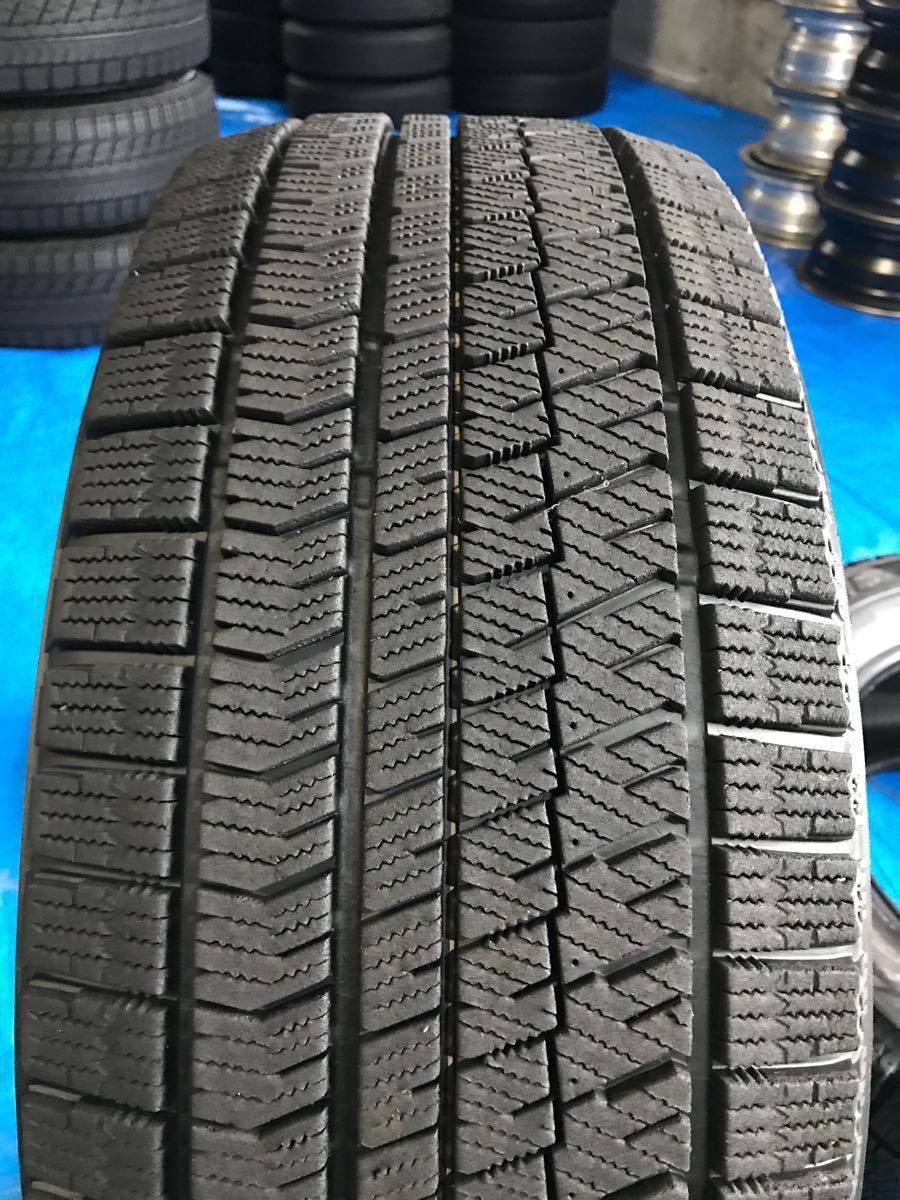 良品バリ山！225/55R17 ブリヂストン REVO GZ 4本セット!! 引取可B929 