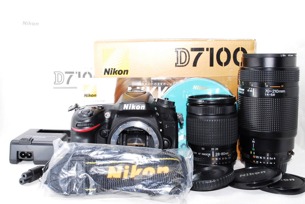 美品 Nikon ニコン D7000 ダブルズームレンズセット SD(32GB
