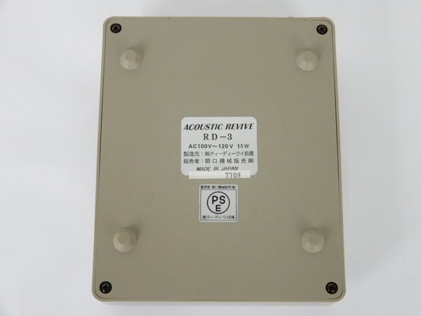 中古 ACOUSTIC REVIVE RD-3 ディスクディマグネタイザー 消磁器 オーディオ アクセサリー Y3640804