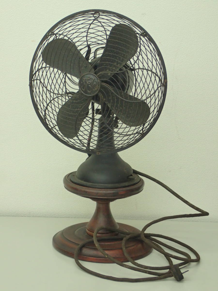 回転しましたがジャンクで 古い 芝浦扇風機 東京芝浦製作所 12inch C