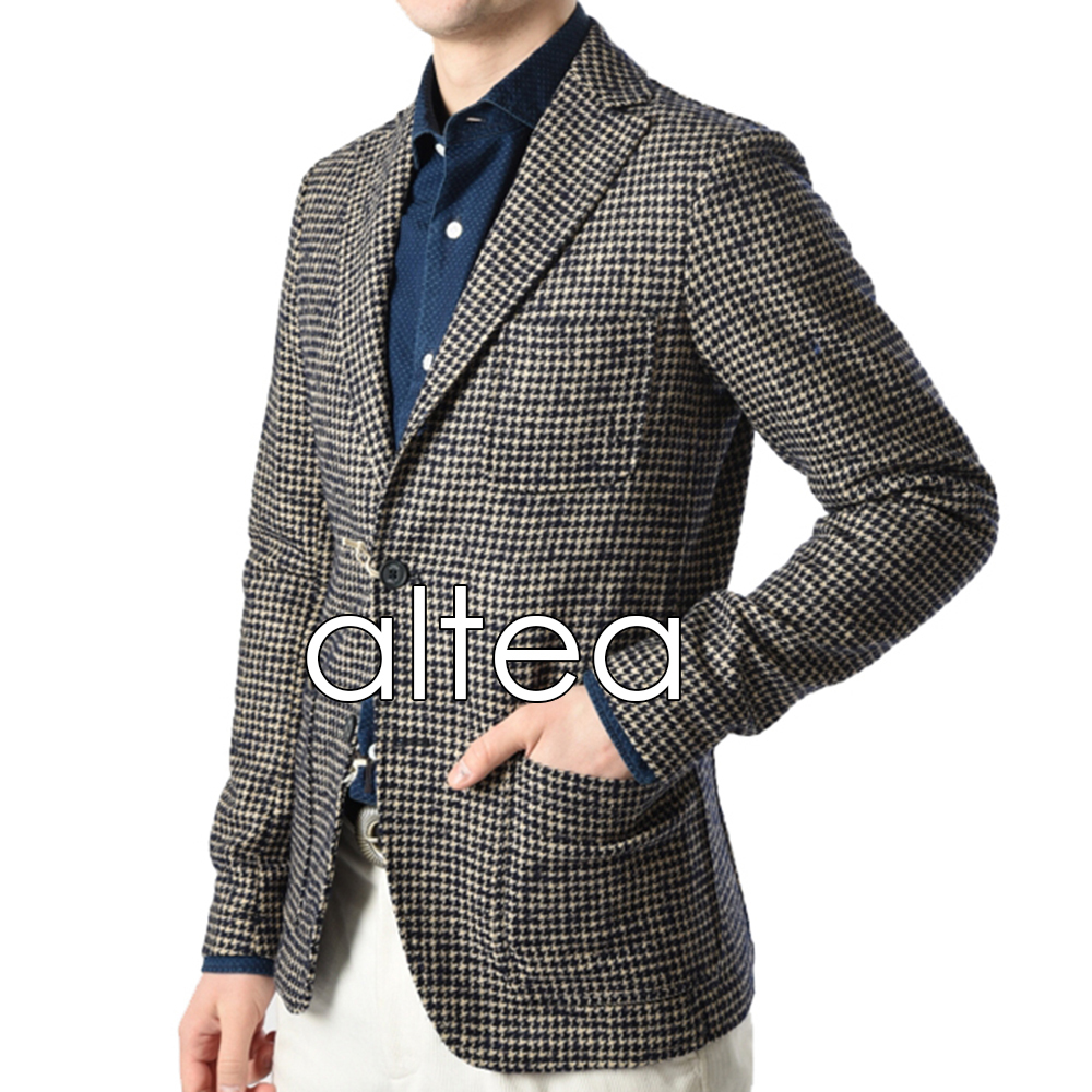 新品 新品 7.4万 altea 【M】ジャケット シングル 春夏 2つボタン 