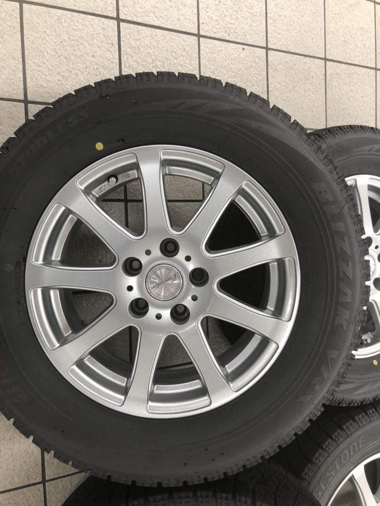 バリ溝9.5分山!! 215/65R16ブリヂストンVRXホイールセット 【公式通販】