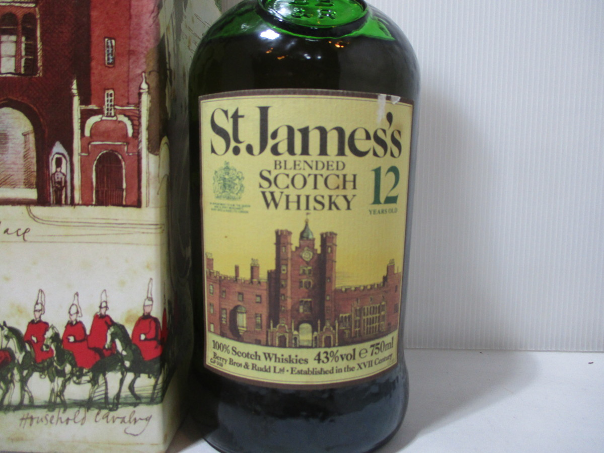 ST.JAMES'S 12年 セントジェームス スコッチ ウイスキー 未開封 古酒