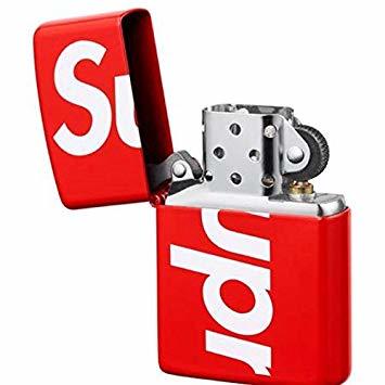 Supreme Zippo Logo 18SS シュプリーム Red supreme 18ss ジッポ 