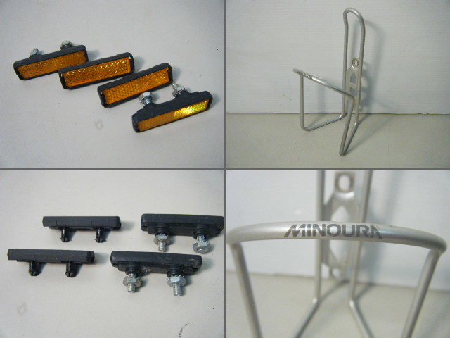 3み62●Shimano シマノ 自転車パーツ色々 ブレーキ FC-CX50 170 シクロクロス クランク Tiagra SORA Minoura ミノウラ ボトルゲージ _3