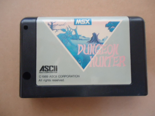 MSX ROM ソフト 箱説無 DUNGEON HUNTER ダンジョンハンター ASCII