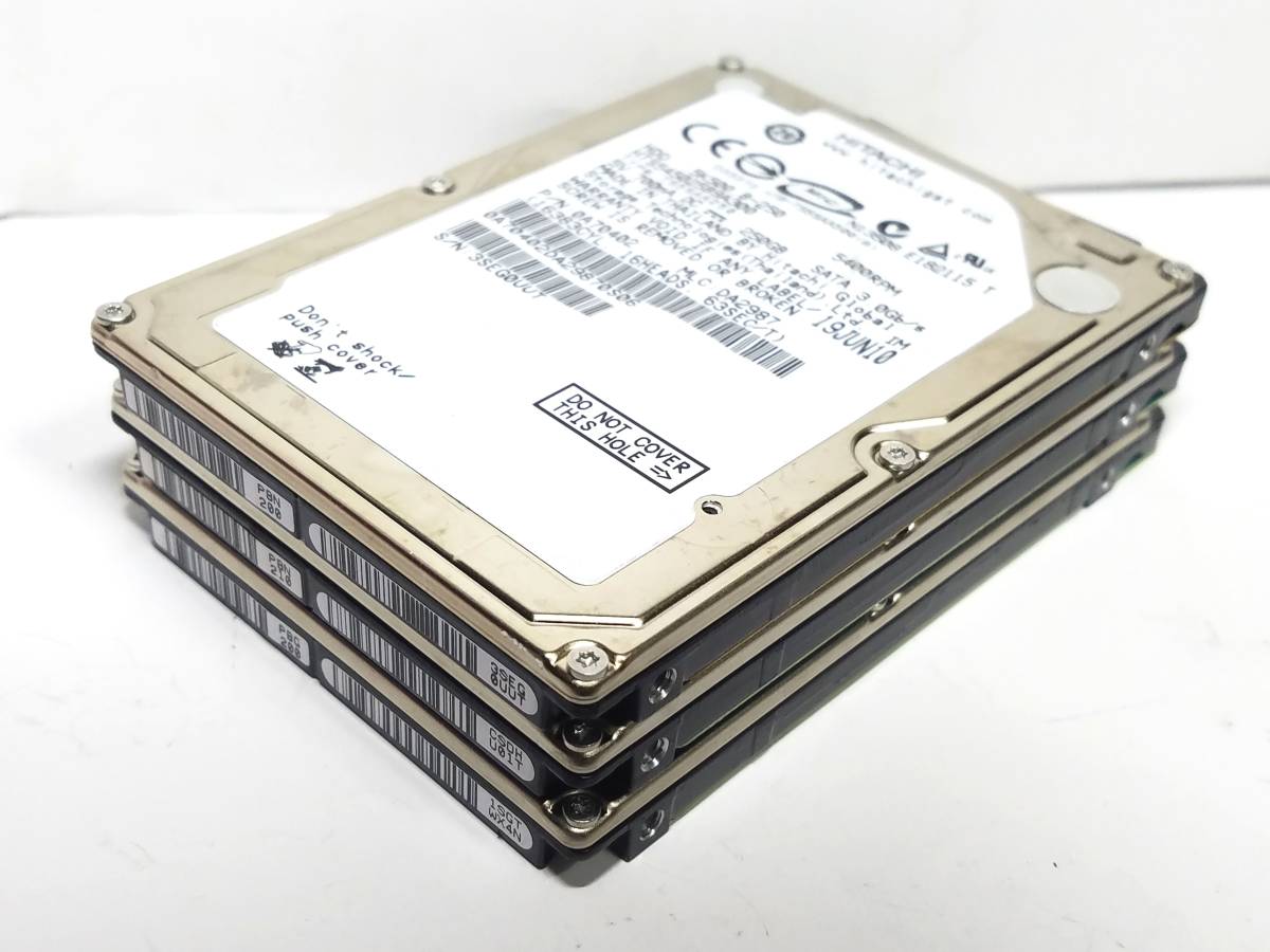 CrystalDiskInfo 正常 送料225円から 3台セット 日立 Hitachi 5K500 B-250 ...