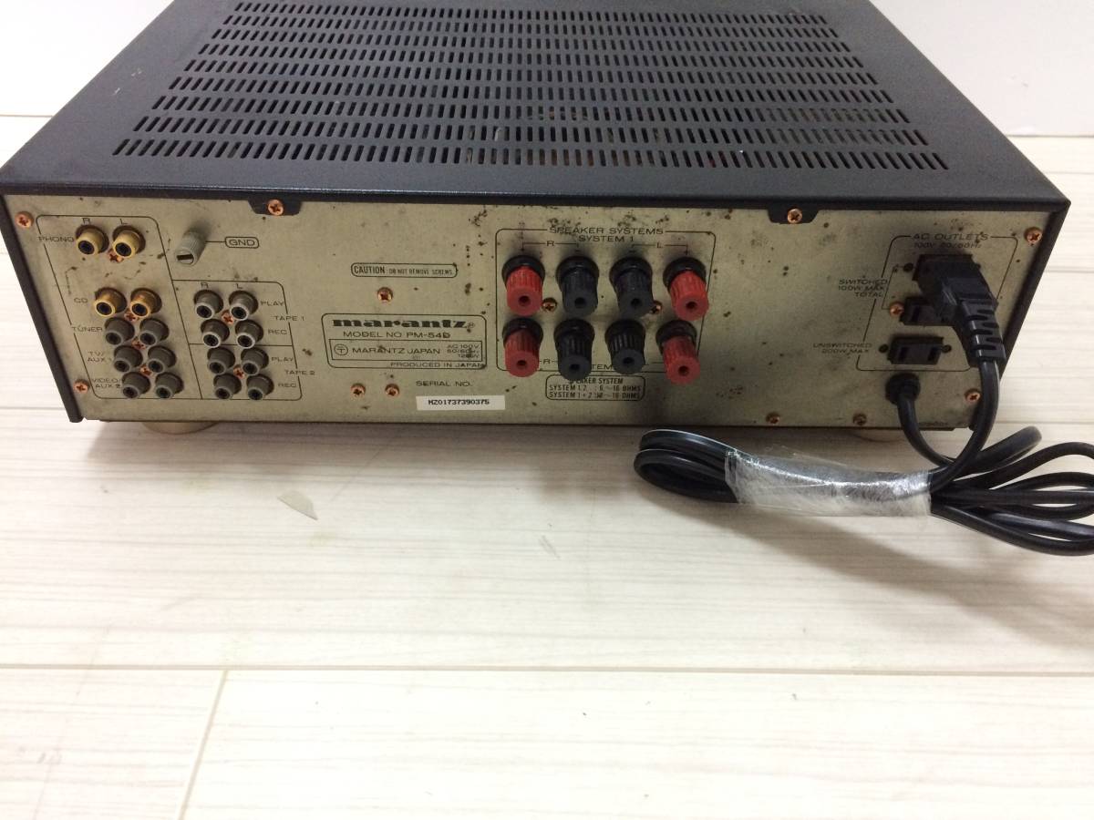 マランツ プリメインアンプ Marantz marantz PM-54D - PM PM-54 A