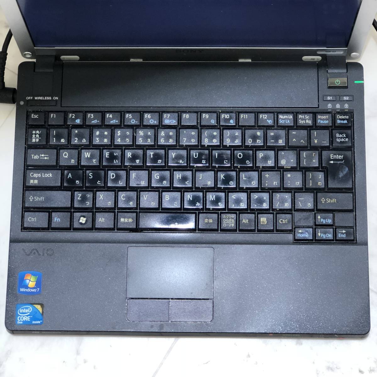 SONY VAIO ノートPC ブラック　ジャンク ジャンク○SONY・ソニー VAIO ノートPC パソコン VPCCW18FJ PCG-61111N