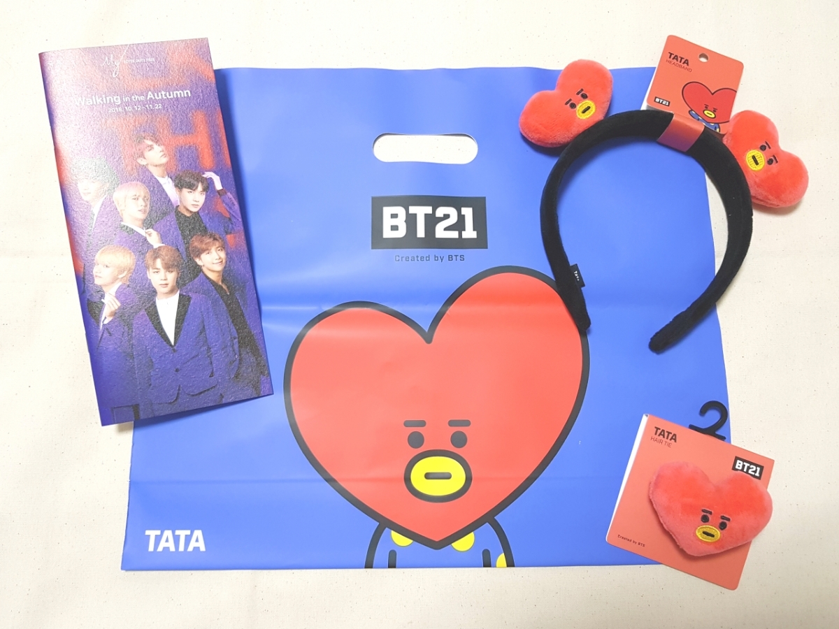 TATA BTS ヘアゴム｜Yahoo!フリマ（旧PayPayフリマ） マスコット 