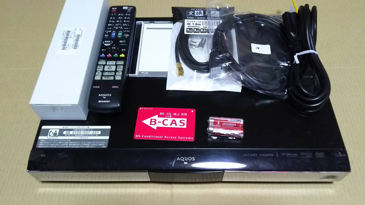 シャープ 500GB 2チューナー - SHARP ブルーレイレコーダー 