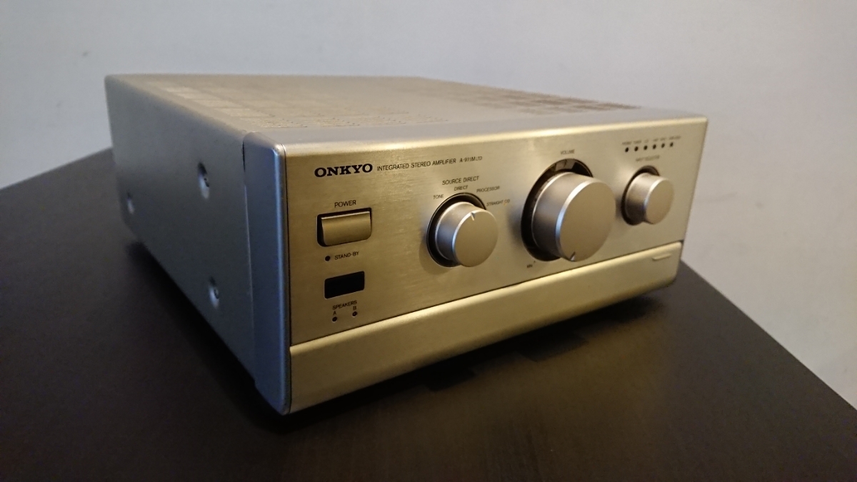 良品ONKYO 美品 ONKYO A-911M LTD 動作品 オンキョー A-911M
